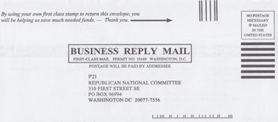 Return Envelope