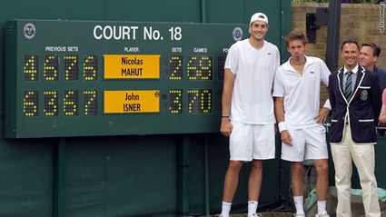 Isner and Mahut