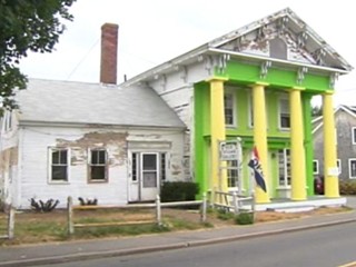 A house painted out of spite.