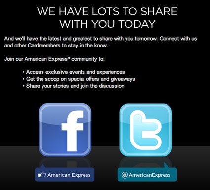 American Express and social media
