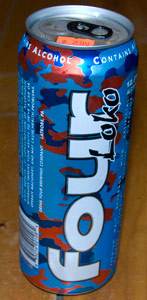 Four Loko Blue Raspberry