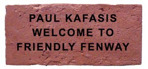 Paul Kafasis - Welcome To Friendly Fenway
