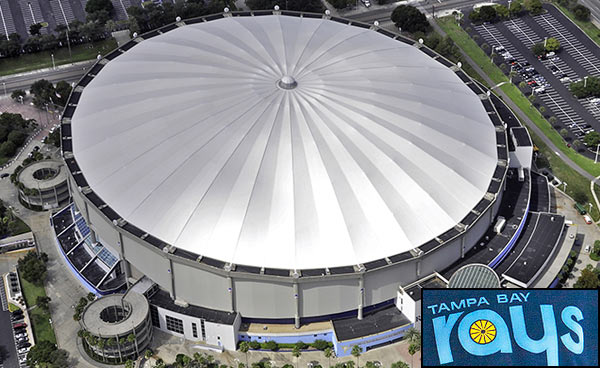 Tropicana Field From Above