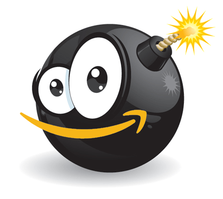 The Amazon Reviewbomb logo